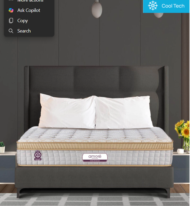 Back Master 8 Inch Cool Gel Foam King Size Mattress